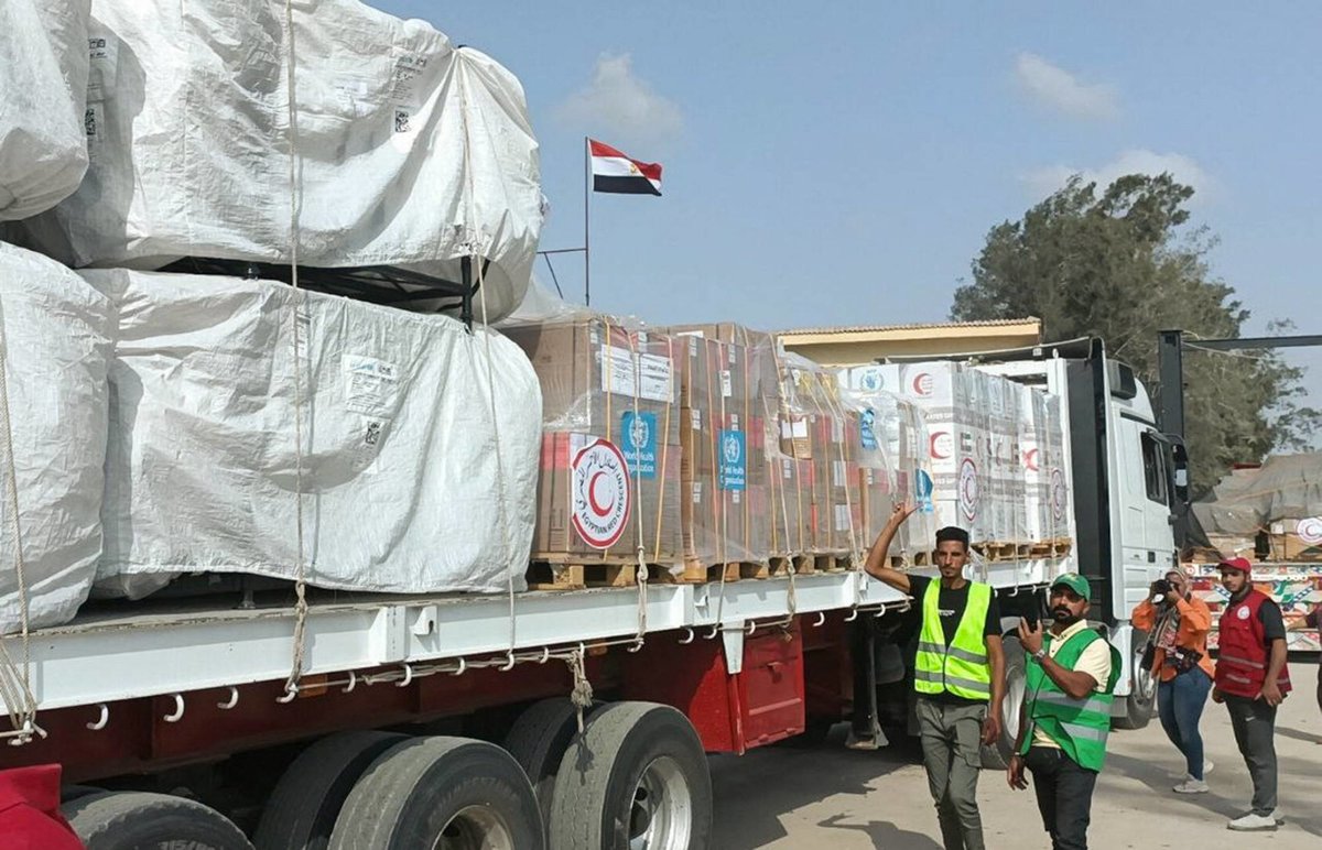200 aid trucks dispatched for Gaza on second day of operational pause