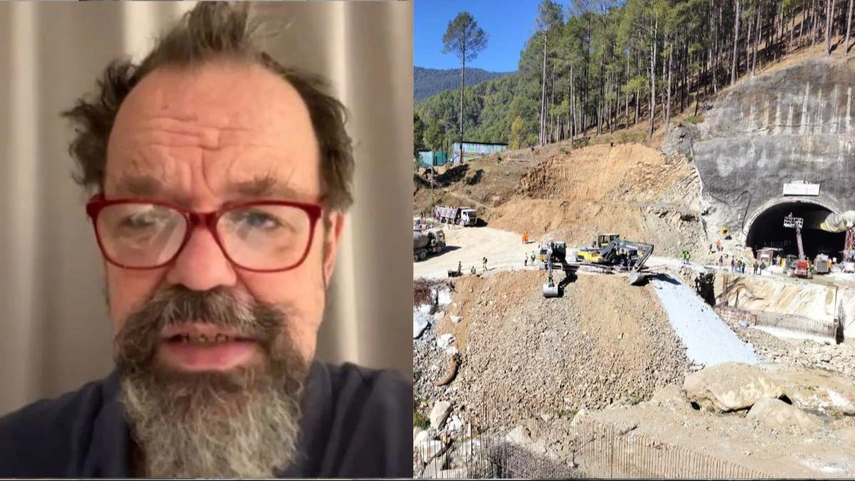 “Tunnelling Expert Arnold Dix Visits Uttarkashi Tunnel Collapse Site, Declares ‘We’re Rescuing Them'”