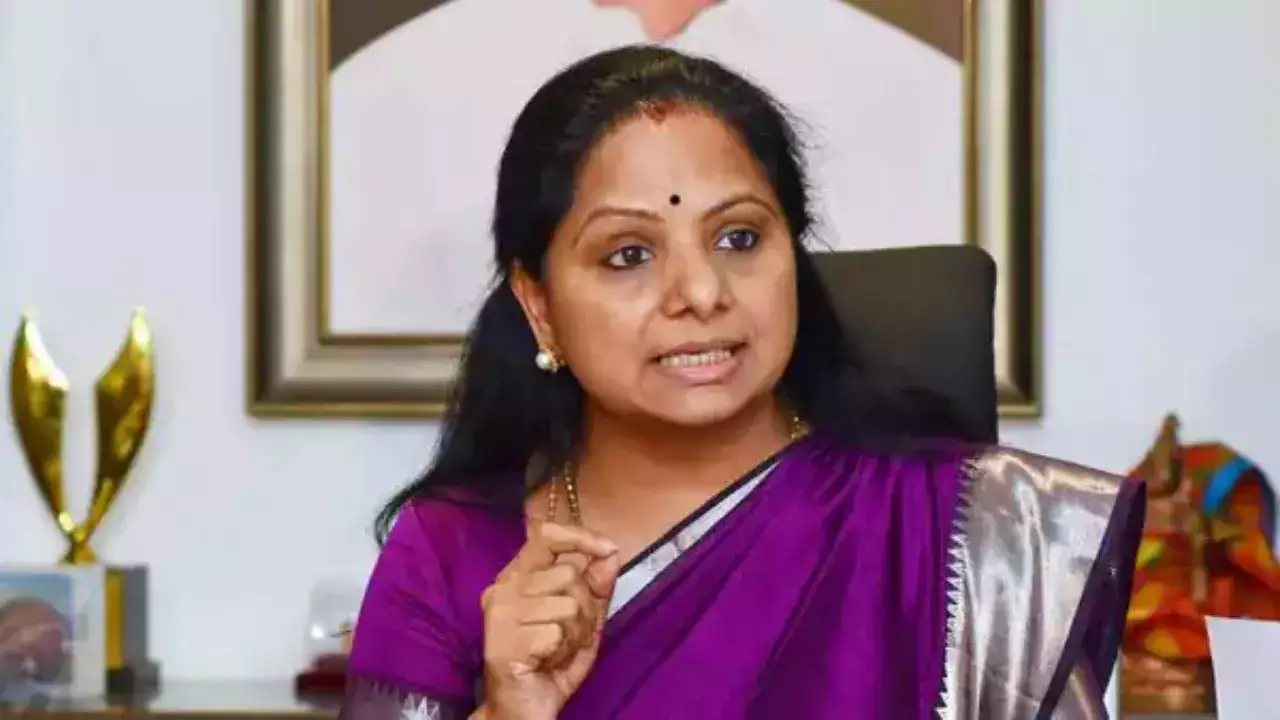Congress accuses BRS MLC K Kavitha of Breaching Model Code of Conduct