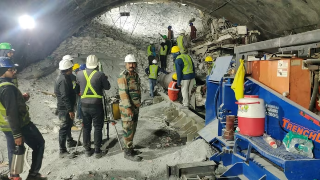 Breakthrough in Silkyara Tunnel Rescue Efforts, Location Identified for Vertical Drilling