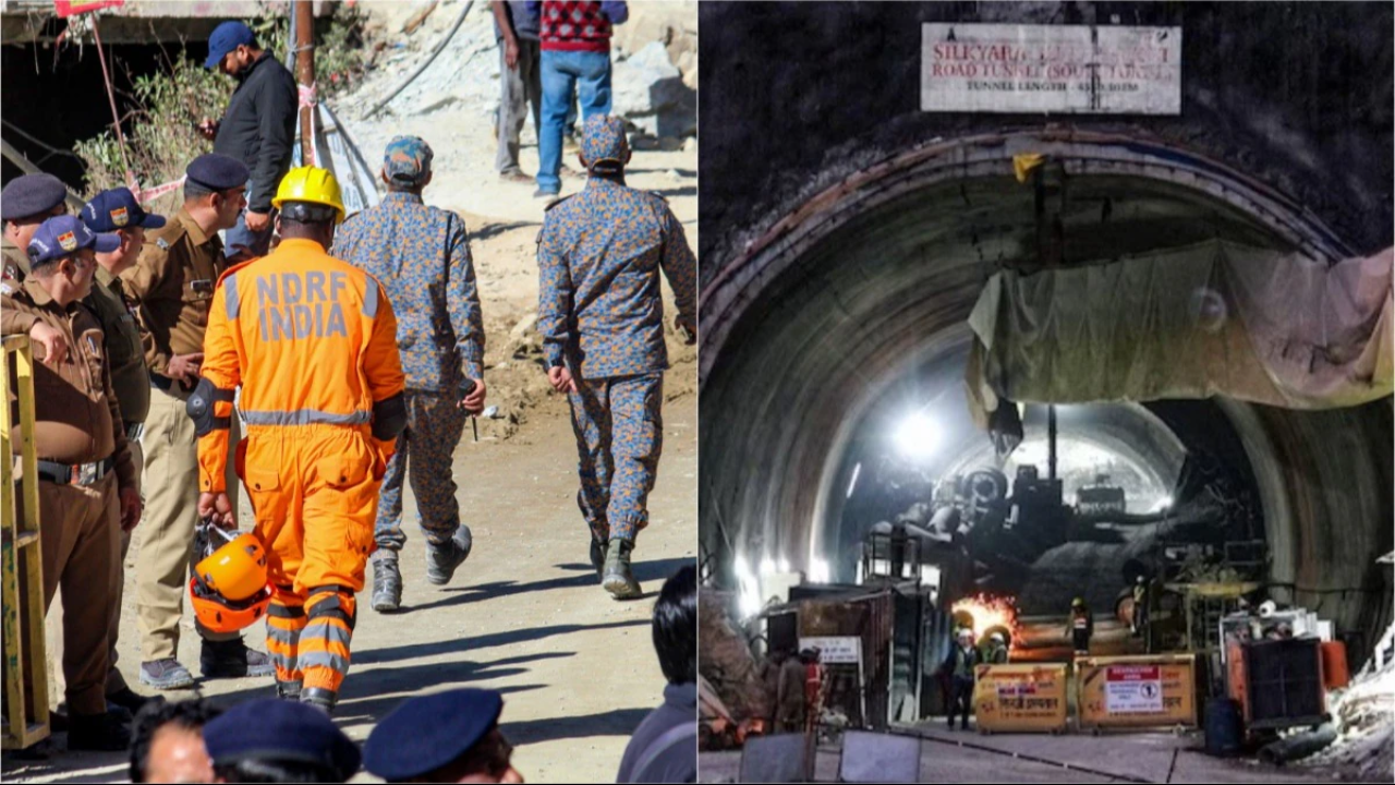 Silkyara Tunnel Collapse: Ongoing Rescue Operation to Evacuate Trapped Workers in Final Stage, Says CM