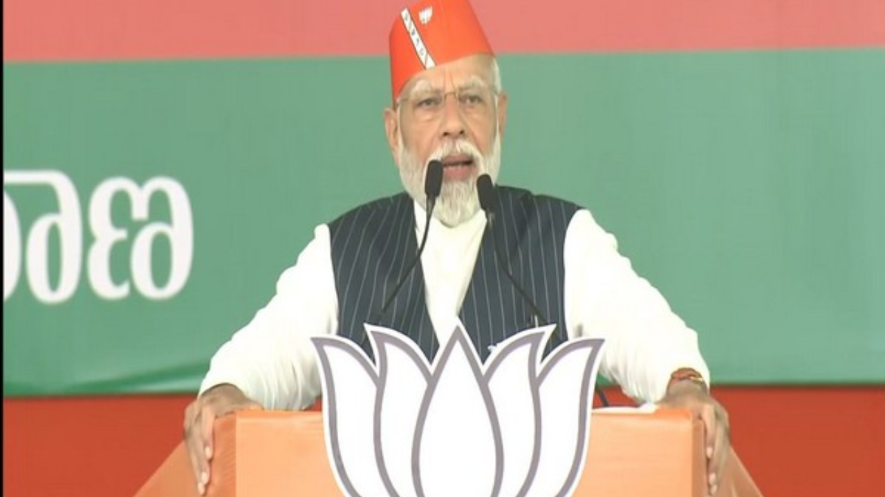 ”This Time the Wind is in Favor of BJP”: PM Modi in Kamareddy rally