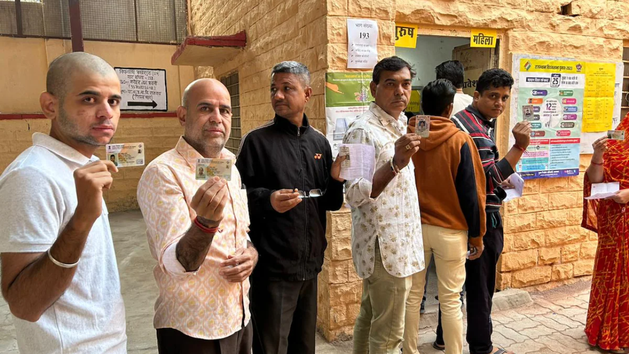 Rajasthan Assembly Elections Begin