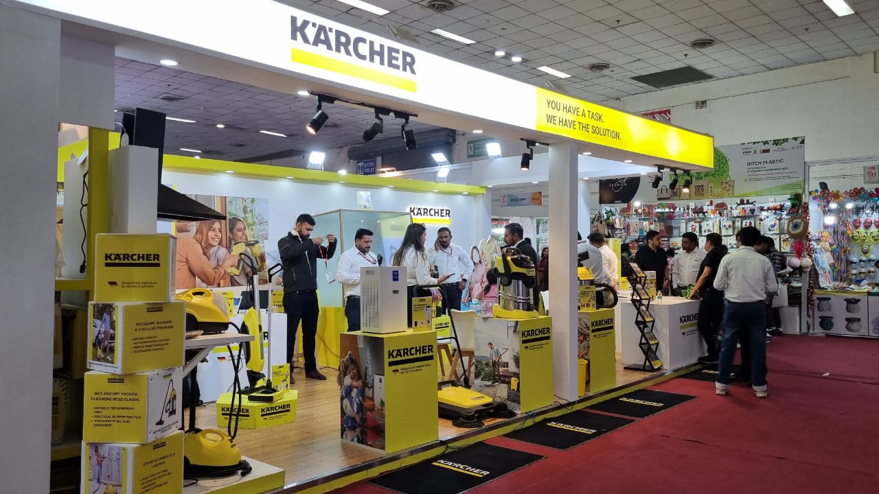 Global Cleaning Solutions Leader, Kärcher India, showcases its Consumer Range at 42nd IITF