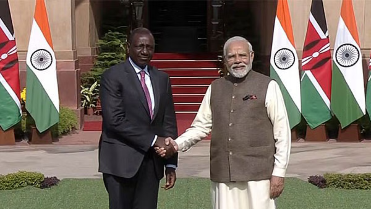 India and Kenya Strengthen Ties as PM Modi Meets President Ruto in Delhi