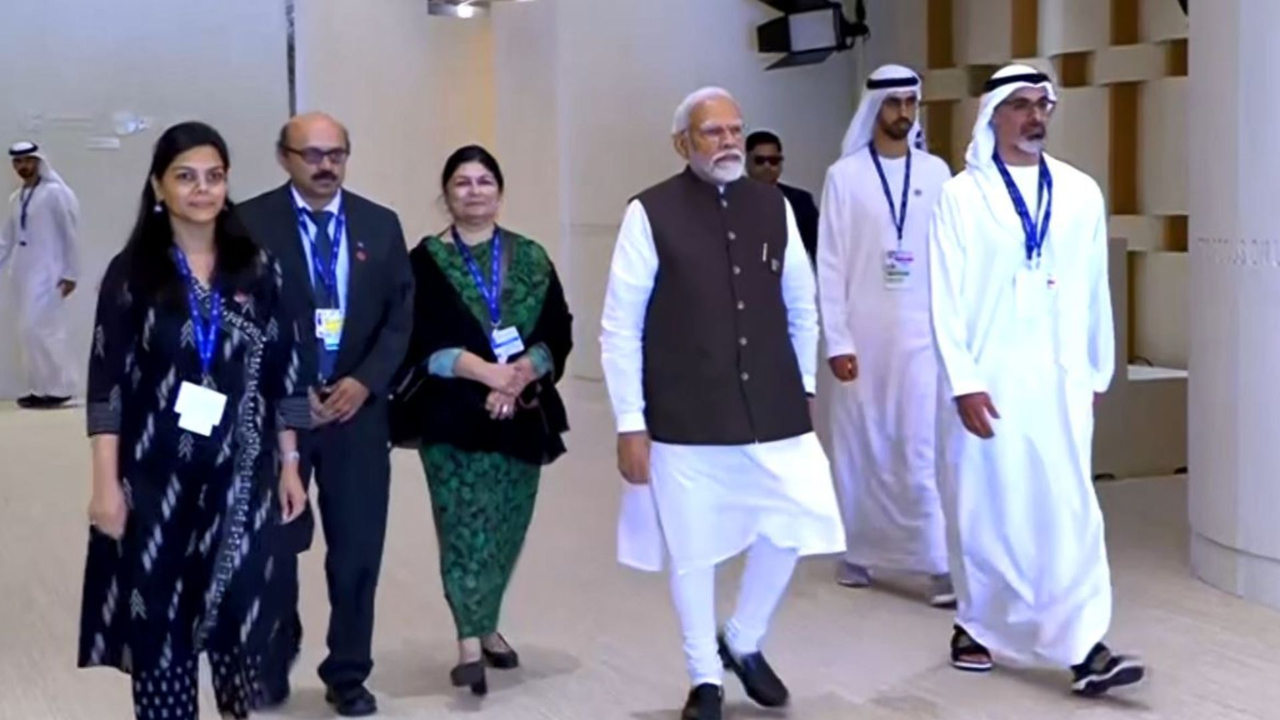 PM Modi Holds Talks with UAE Vice President and Global Leaders During COP28 Summit
