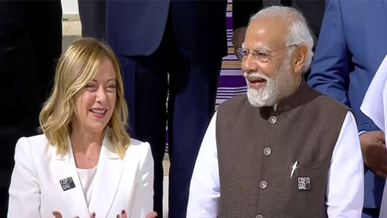 PM Modi Meets Giorgia Meloni at COP28, Highlights Collaborative Efforts for Sustainability