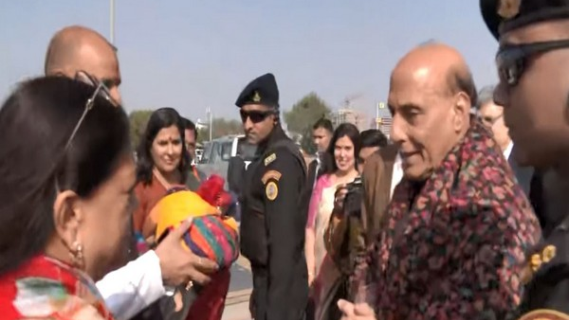 Rajnath Singh and BJP Observers Arrive in Jaipur for Crucial Party Meeting to Select CM