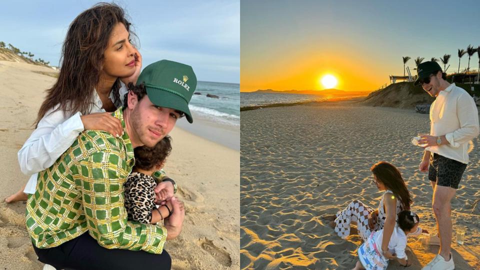 Priyanka Chopra drops pictures with Nick, Malti Marie from Mexico vacation!