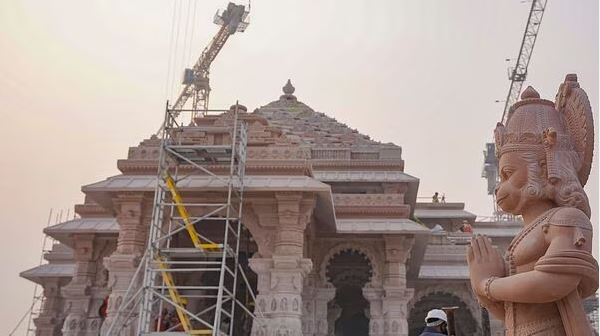 Security Measures Intensify as Ayodhya Gears Up for Grand Ram Temple Consecration Ceremony