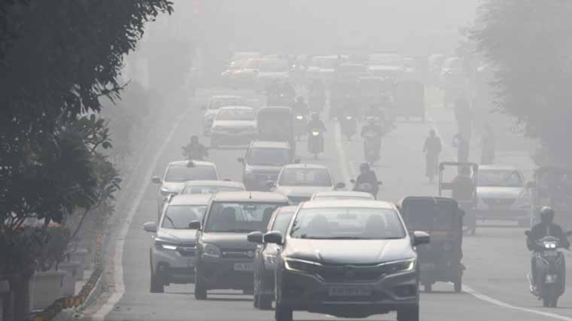 Delhi: Heavy fog delays 22 trains and interferes with flying operations