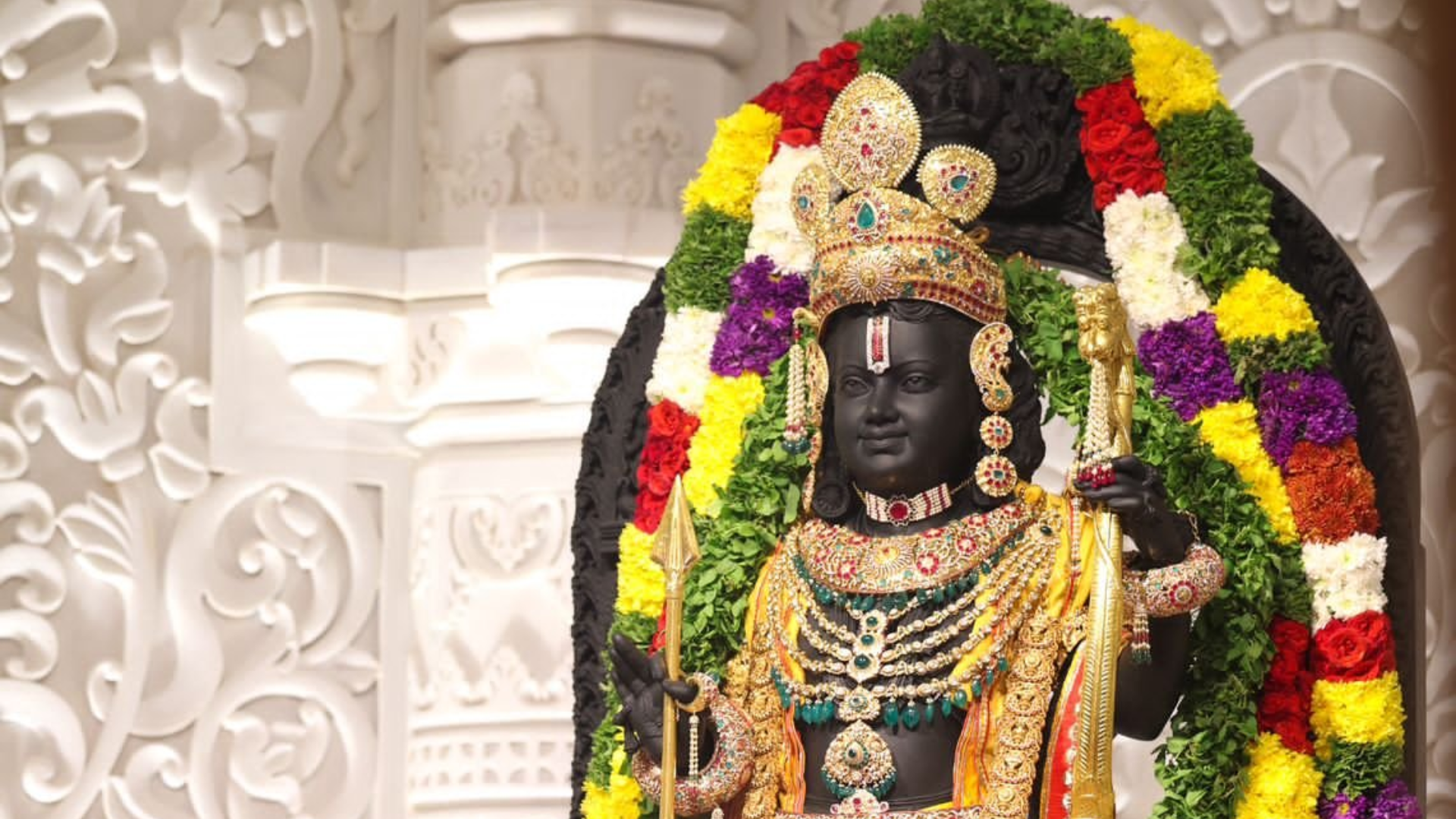 Know why the color of Ramlalla’s idol is black