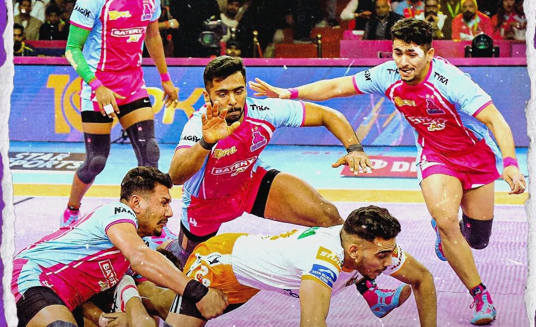 Pro Kabaddi League: Jaipur Pink Panthers end Puneri Paltan’s eight-match winning streak