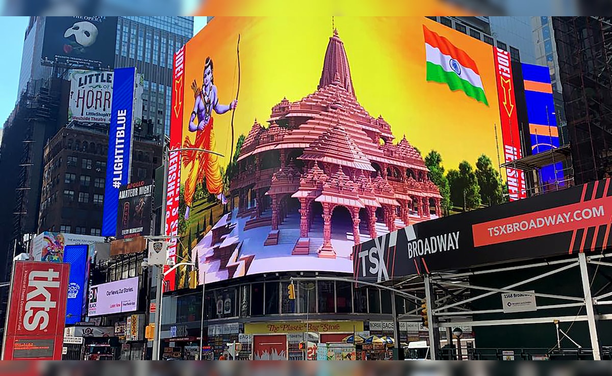 Pran Pratishtha Celebrations at Ram Temple Spanning Times Square to San Francisco: Multiple Events Across the US