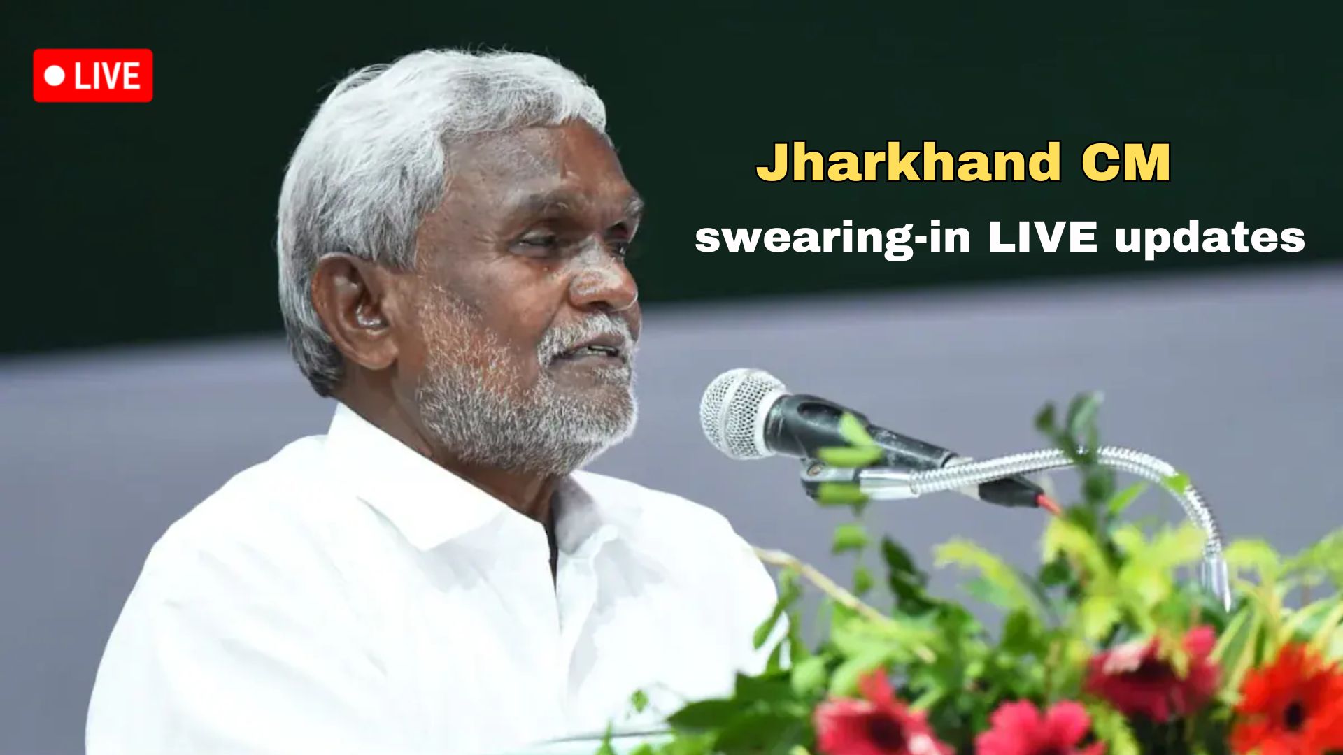 Jharkhand CM swearing-in LIVE updates: Champai Soren takes oath as the new chief minister