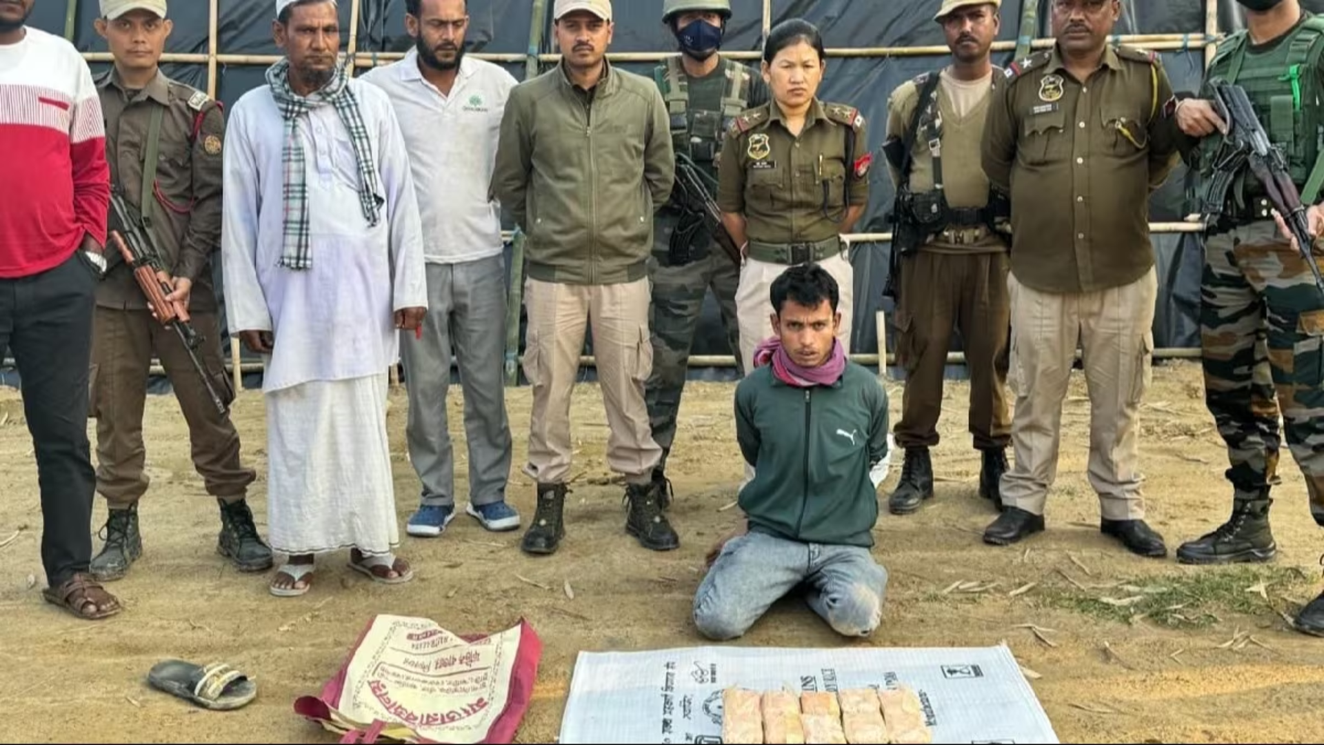 Drug Bust in Assam: 126 Grams of Brown Sugar Seized, One Peddler Arrested