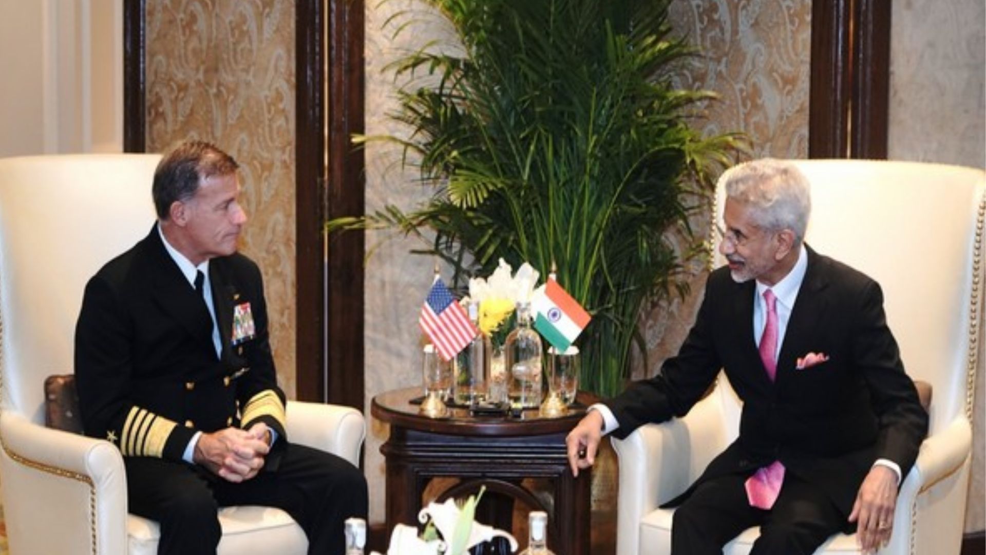 Jaishankar and US Indo-Pacific Command Commander Discuss Strategic Situation in Talks