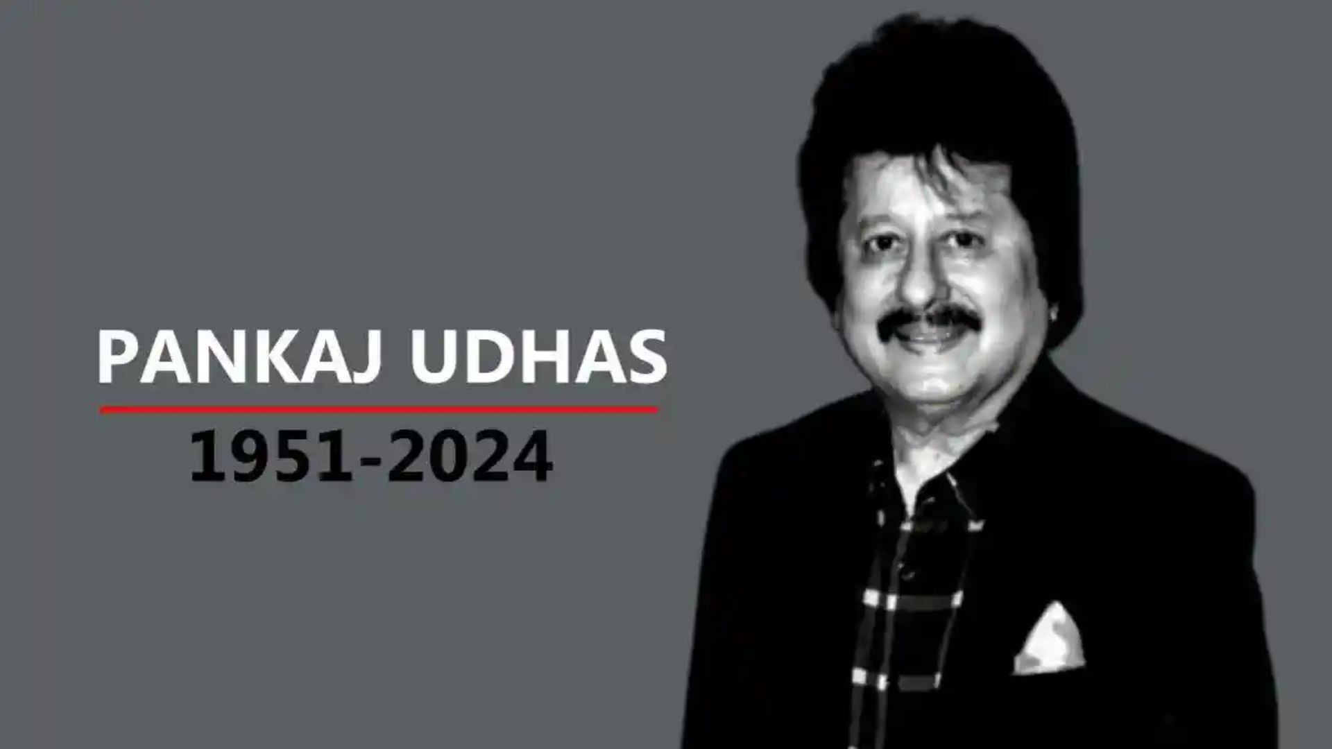 Ghazal Maestro Pankaj Udhas Dies at 72