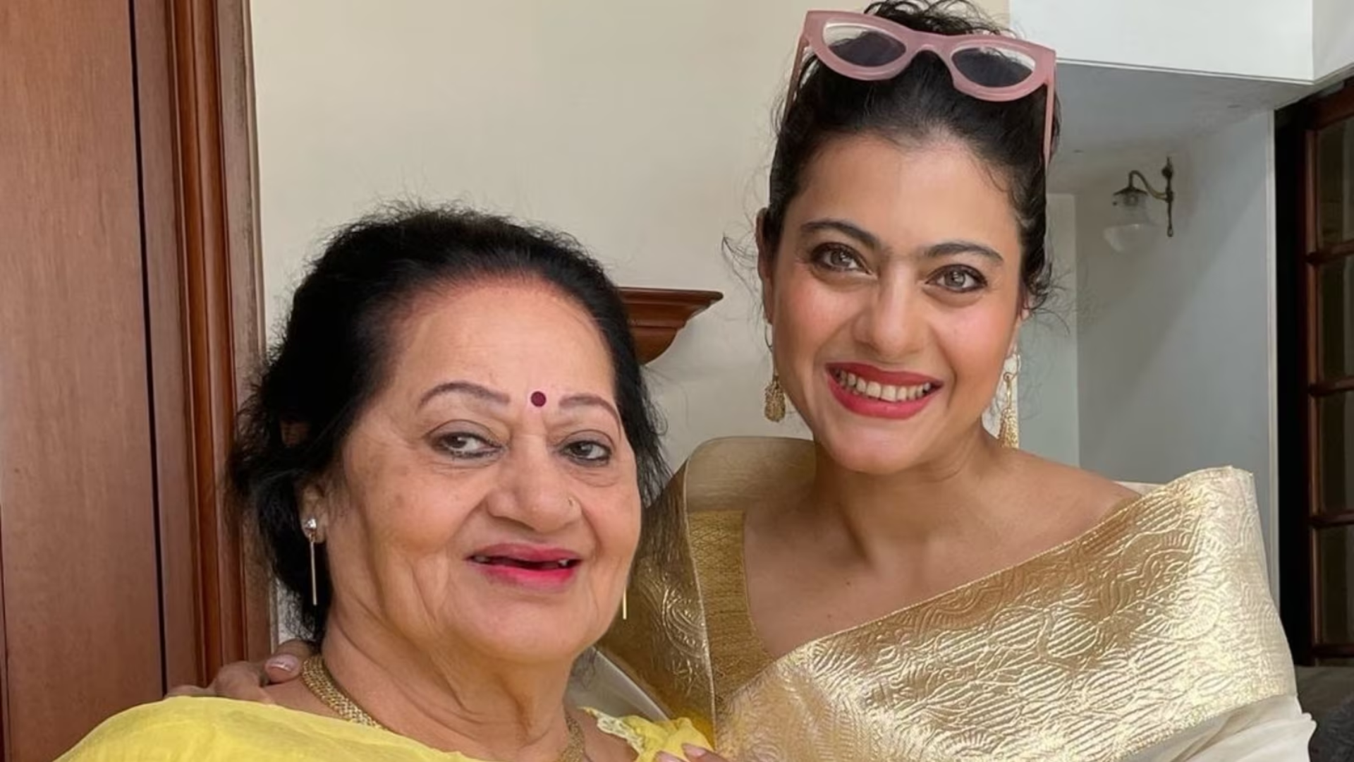 Kajol Shares A Playful Birthday Wish for Her Mother-in-Law