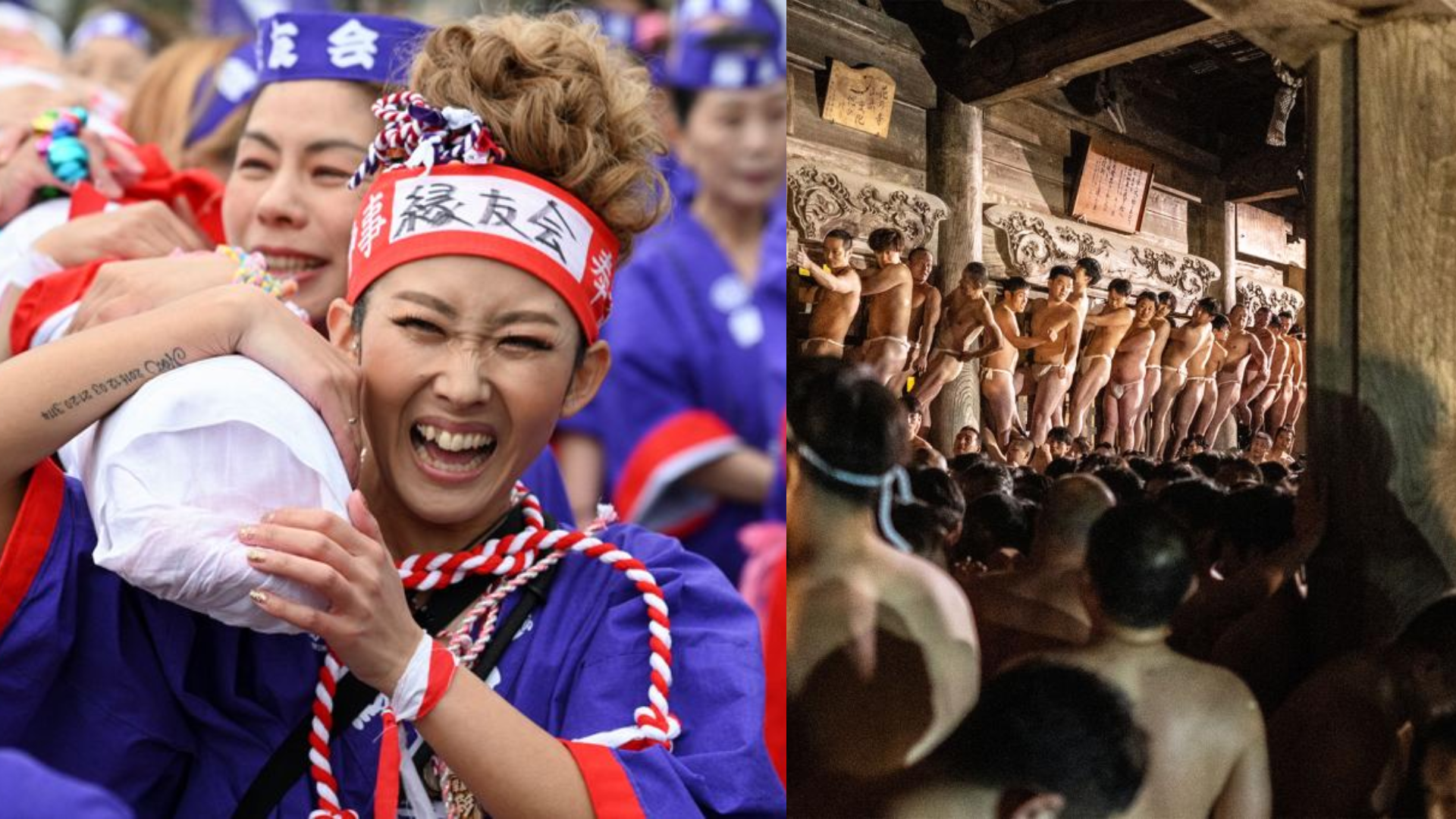 Naked Festival In Japan, Woman Takes Part For The 1st Time In 1,250 Years