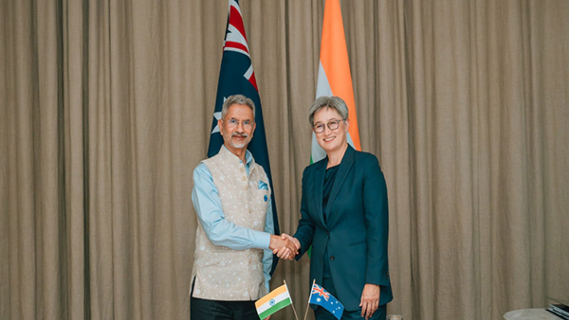 EAM Jaishankar meets with his Australian counterpart to discuss Indo-Pacific and West Asian matters
