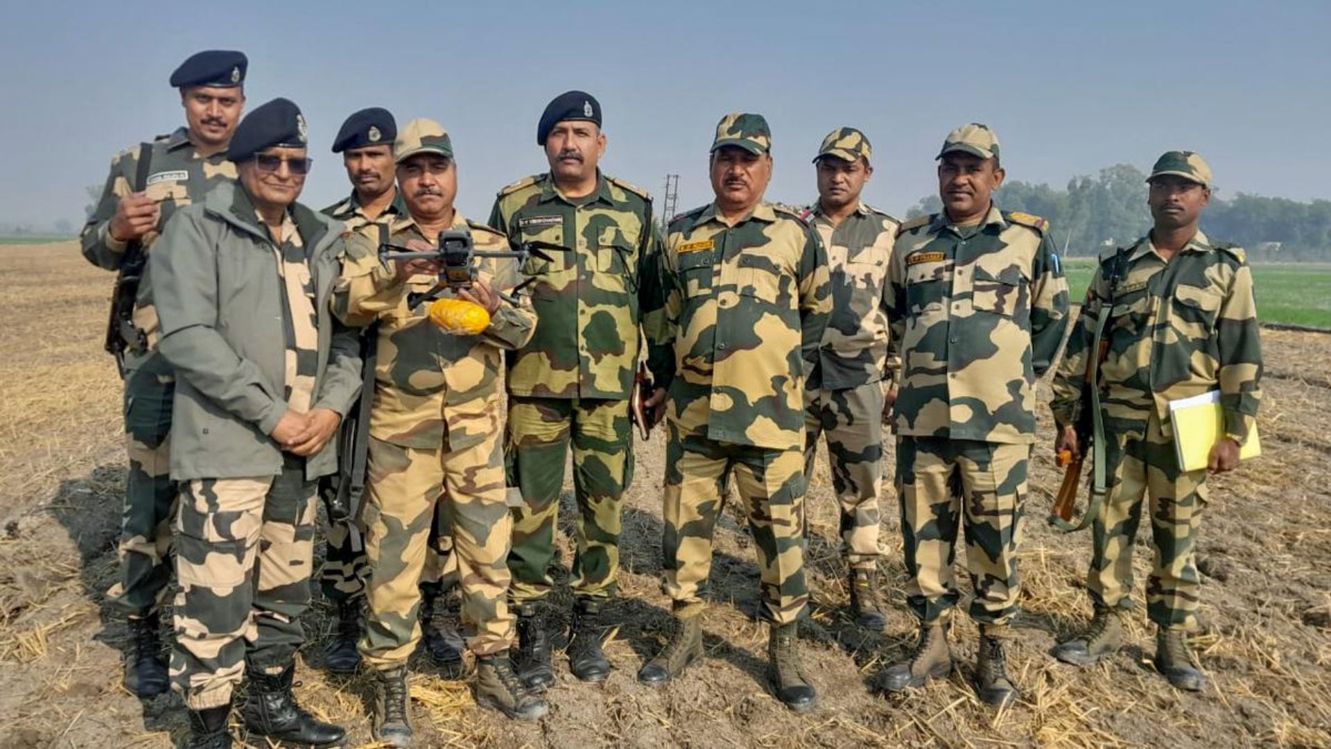 BSF recovers Pak drone in Punjab’s Tarn Taran