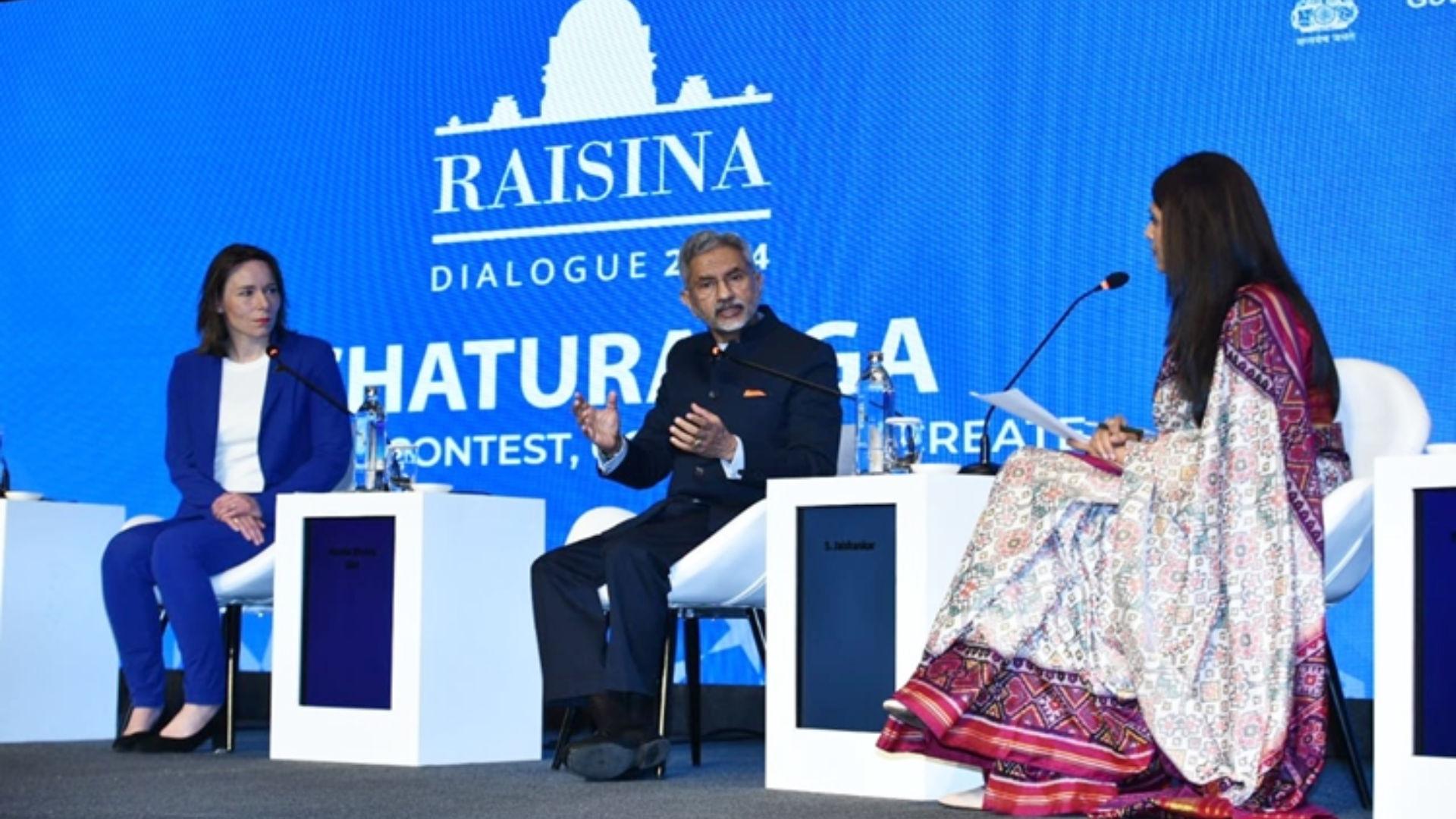 EAM Jaishankar Highlights Collab with EU on Renewable Technologies at Raisina Dialogue 2024