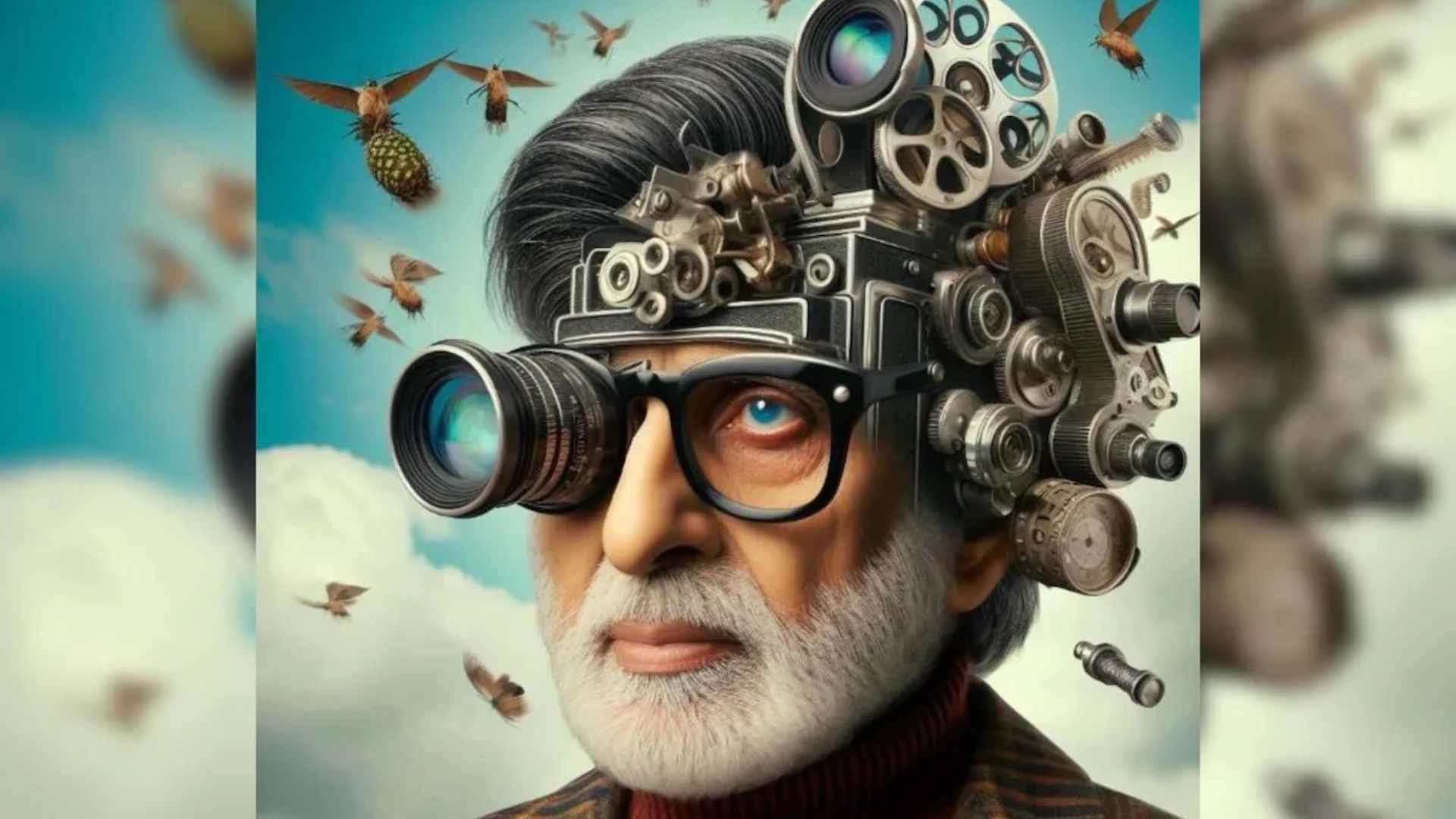 Amitabh Bachchan Celebrates 55 Years in Cinema with “Self-Made” AI Images; Daughter Shweta Reacts