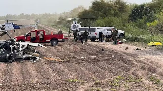 Dos muertos al estrellarse un helicóptero de la Guardia Nacional de EE.UU. cerca de la frontera con México