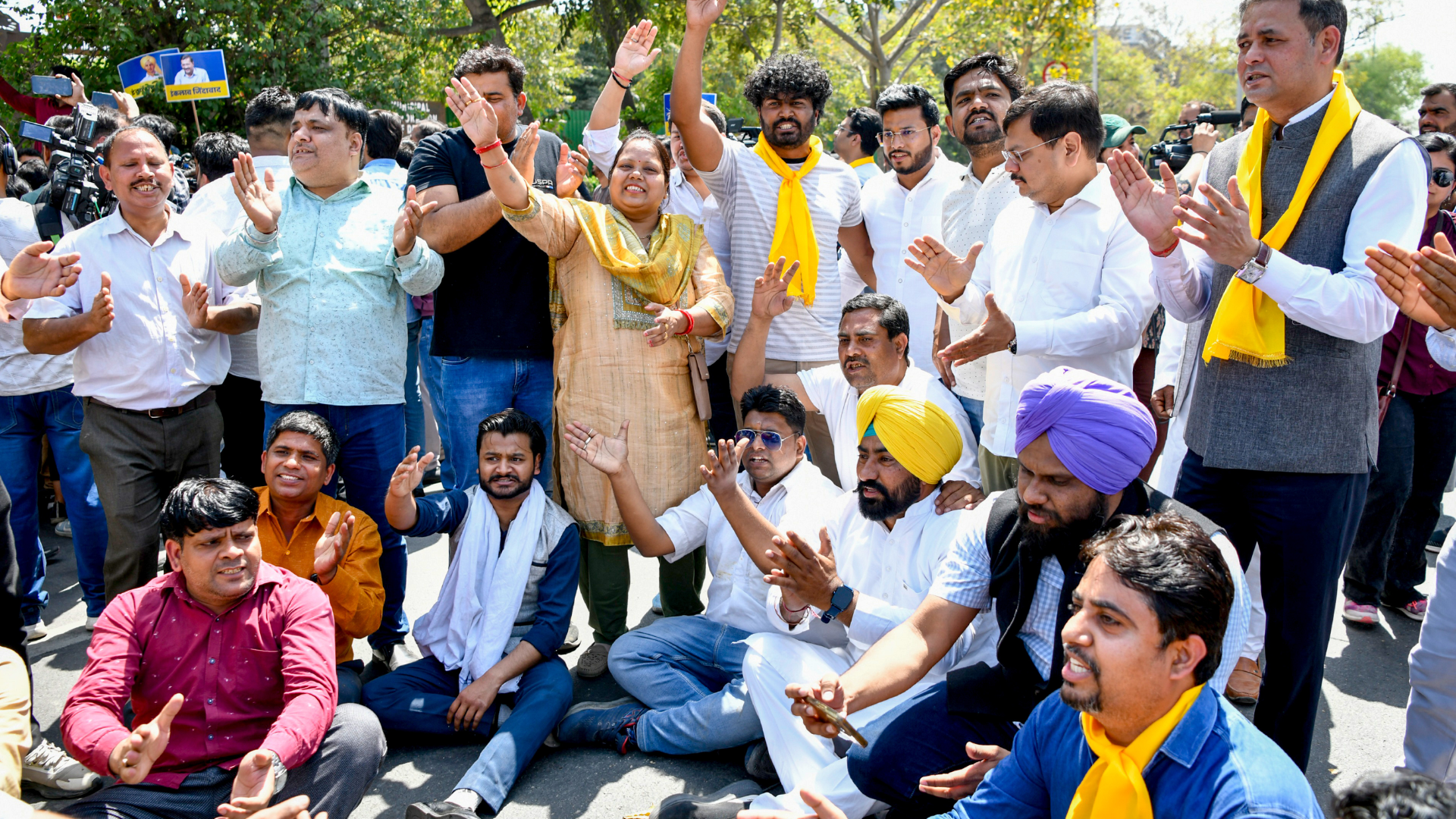 AAP Urges Citywide Protest Against Delhi CM Arvind Kejriwal’s Arrest