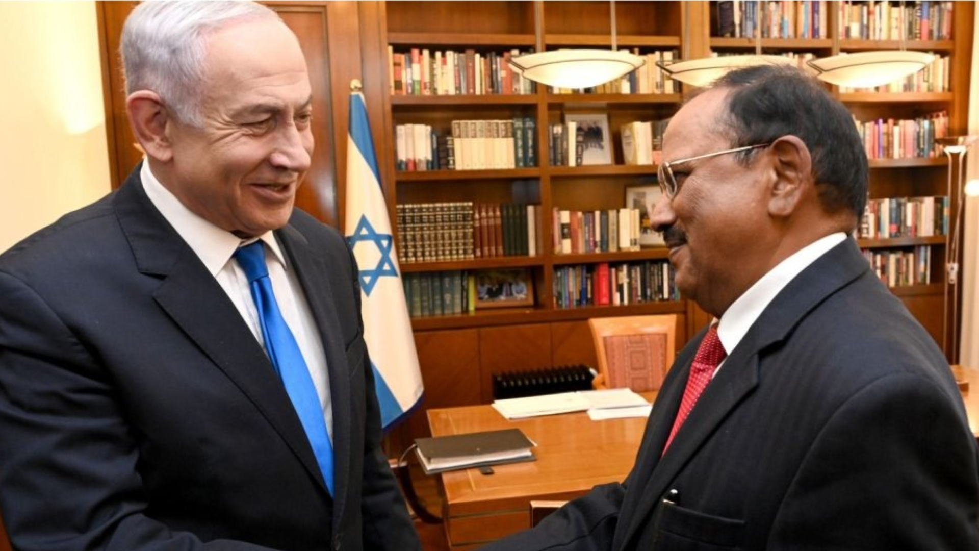 NSA Doval Visits PM Netanyahu reaffirms India’s “genuine friendship, empathy”