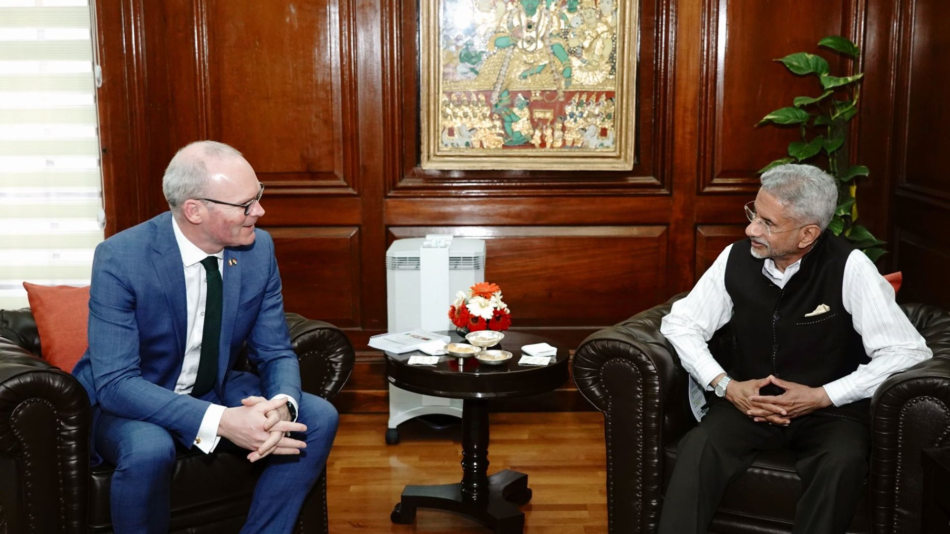 EAM Jaishankar Explores Collaboration Expansion with Irish Minister