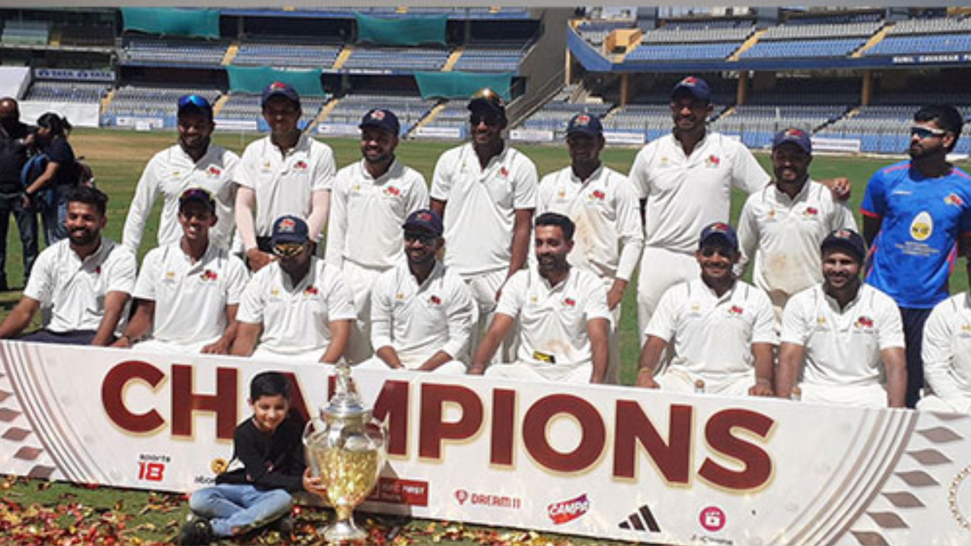 MCA Doubles Prize Money for Mumbai Ranji Trophy Champions