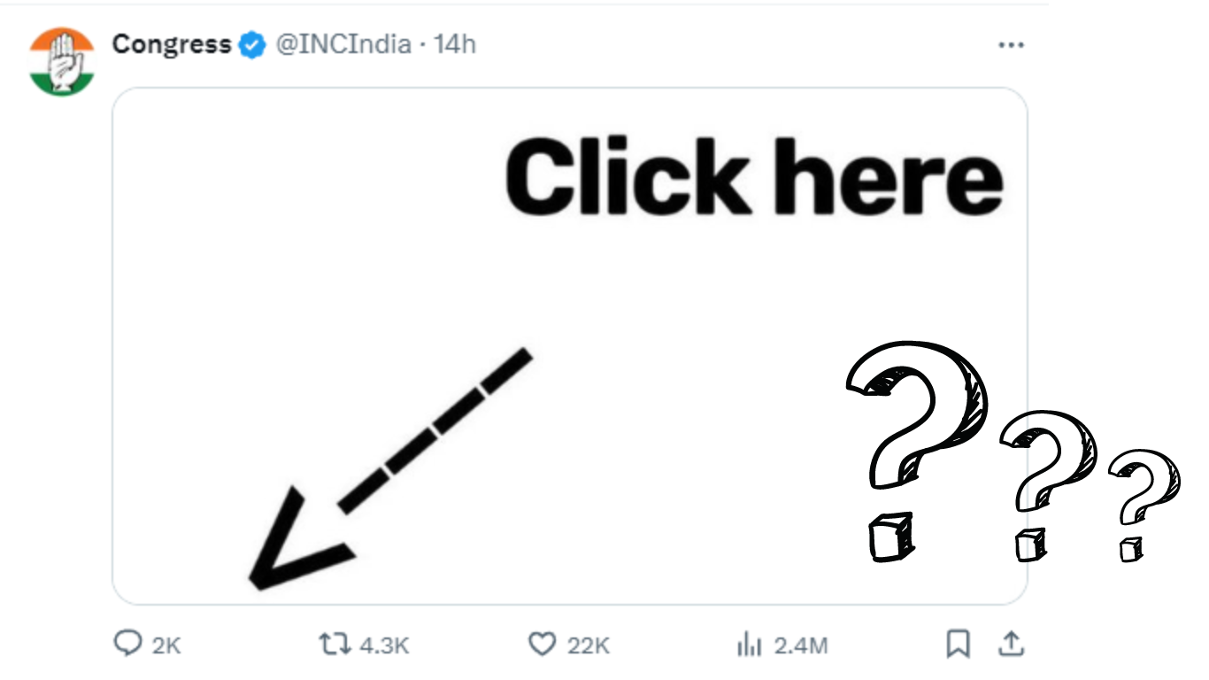 Why is ‘Click Here’ Trending On X? The Mystery Behind The Trend