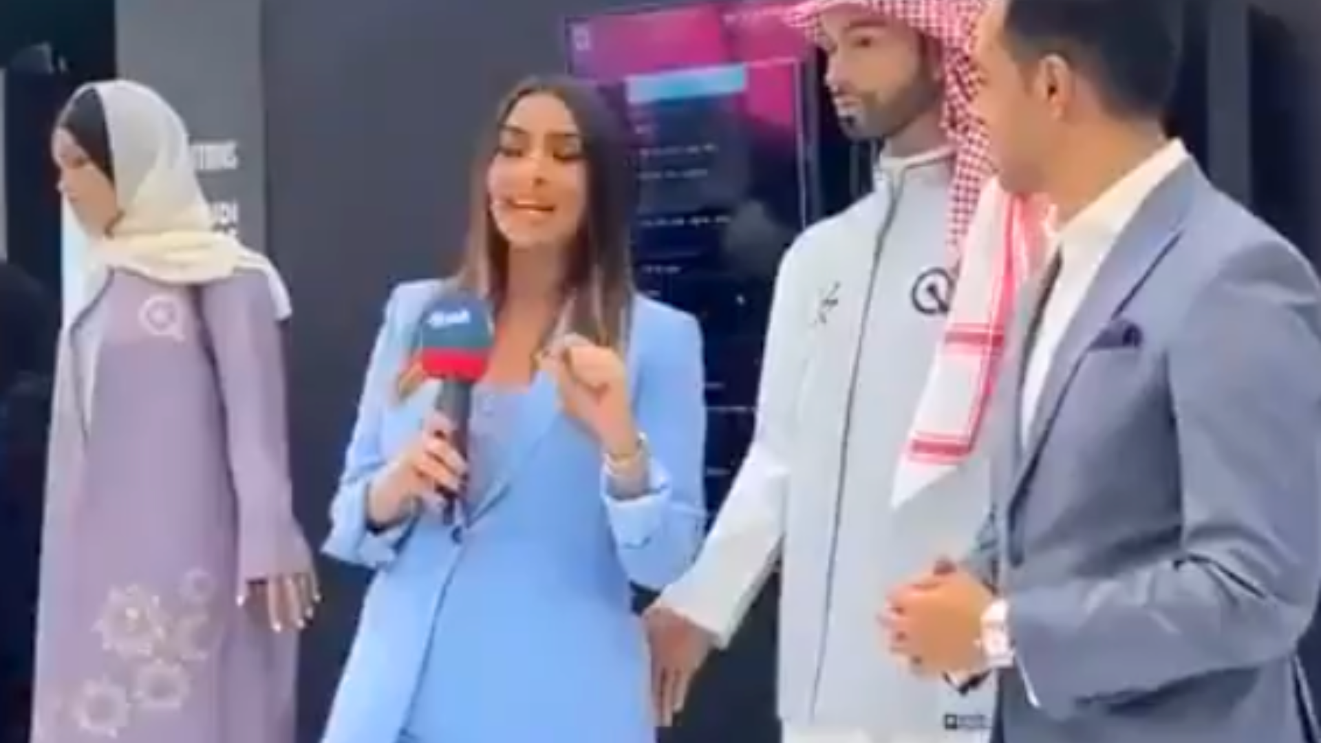 Watch: Saudi Arabia’s First Male Robot Harasses A Female Reporter