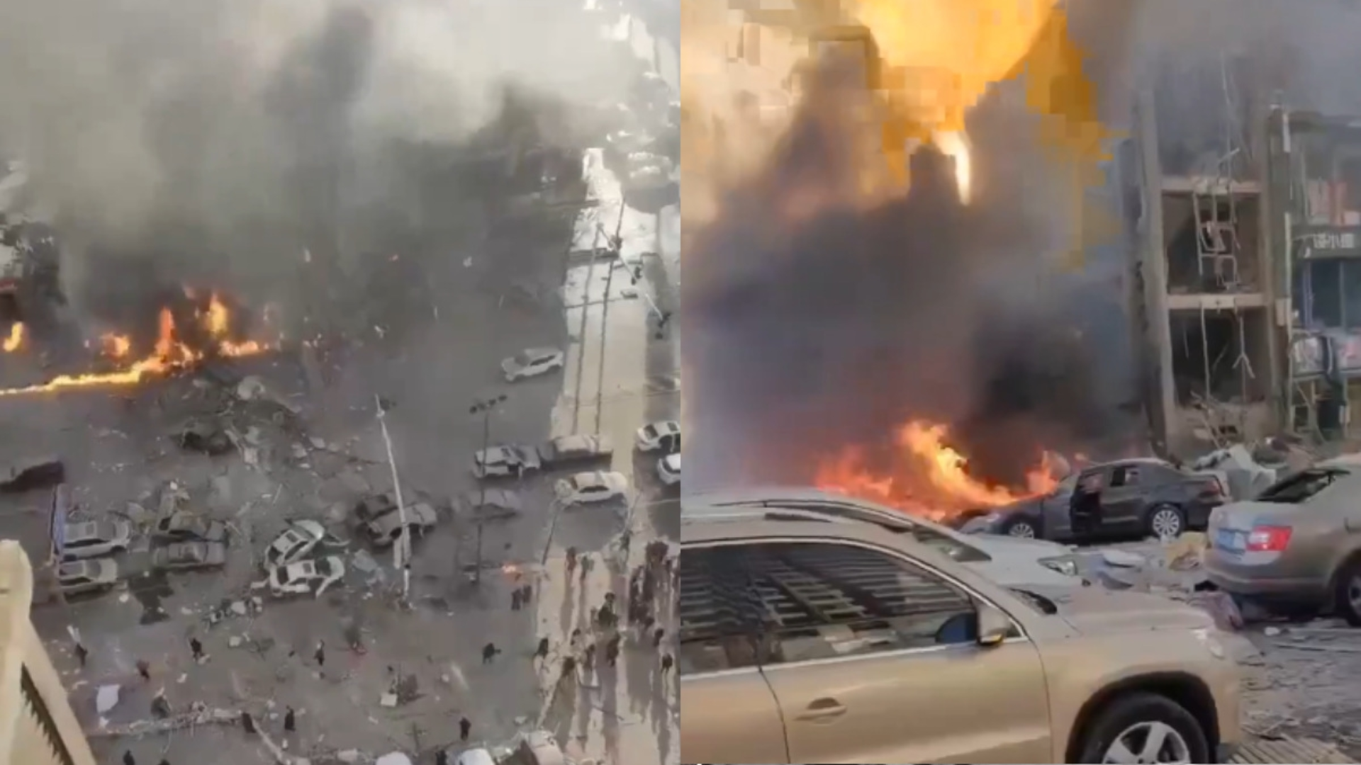 Massive Blast in Yanjiao, China Destroys Several Buildings and Vehicles, According to Reports