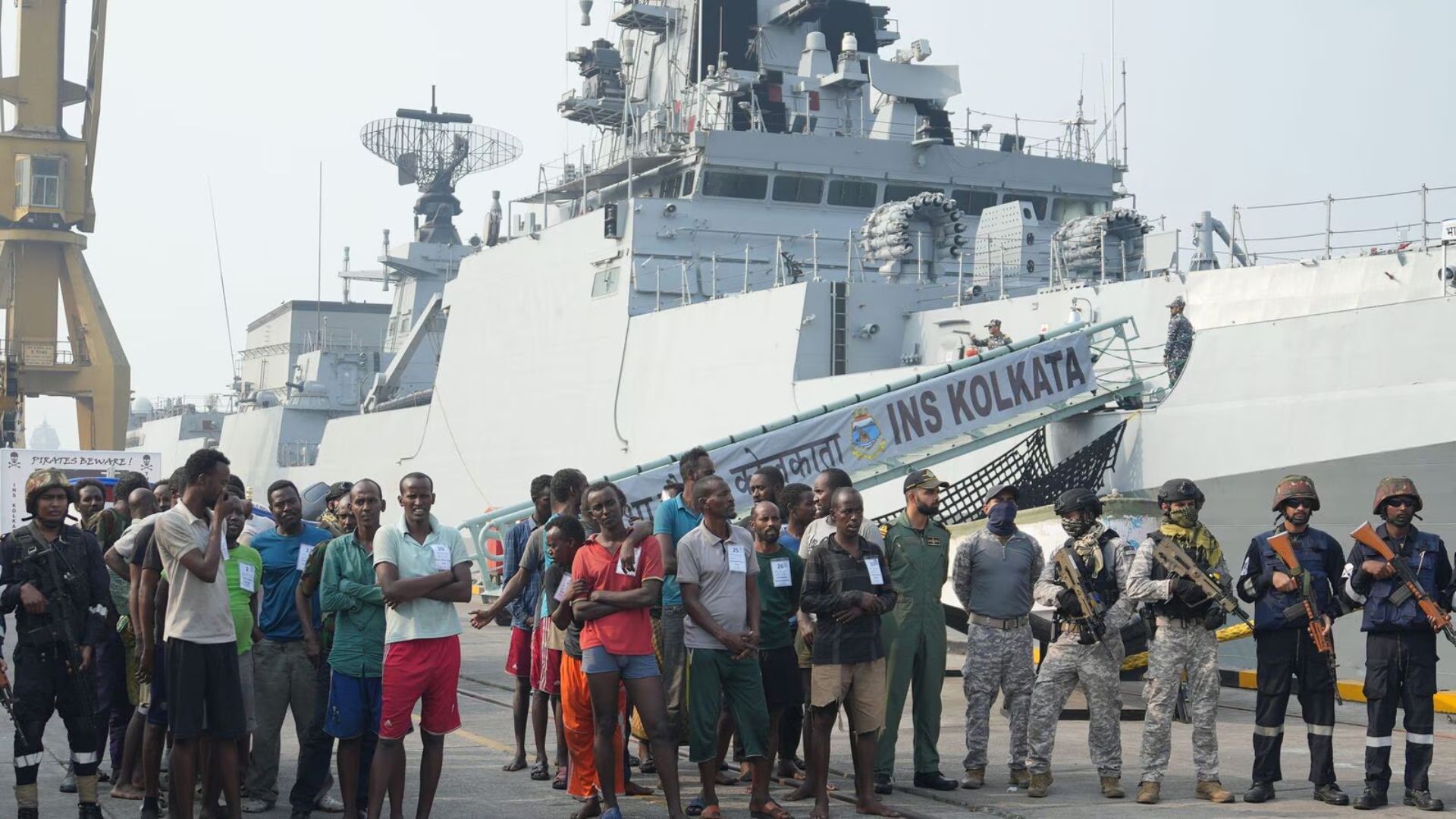 35 Somalian Pirates Nabbed By Indian Navy Remanded To 10-day Police Custody