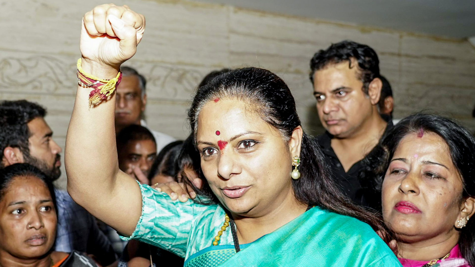 K Kavitha Taken To ED Office In Delhi Shortly After Arrest In Excise Policy Case