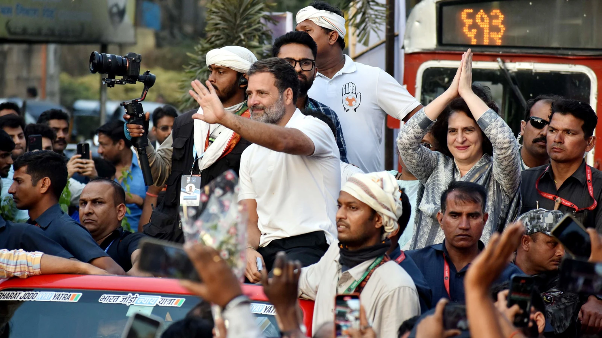 Bharat Jodo Nyay Yatra Concludes, Rahul Gandhi to Hold Shivaji Park Rally Today