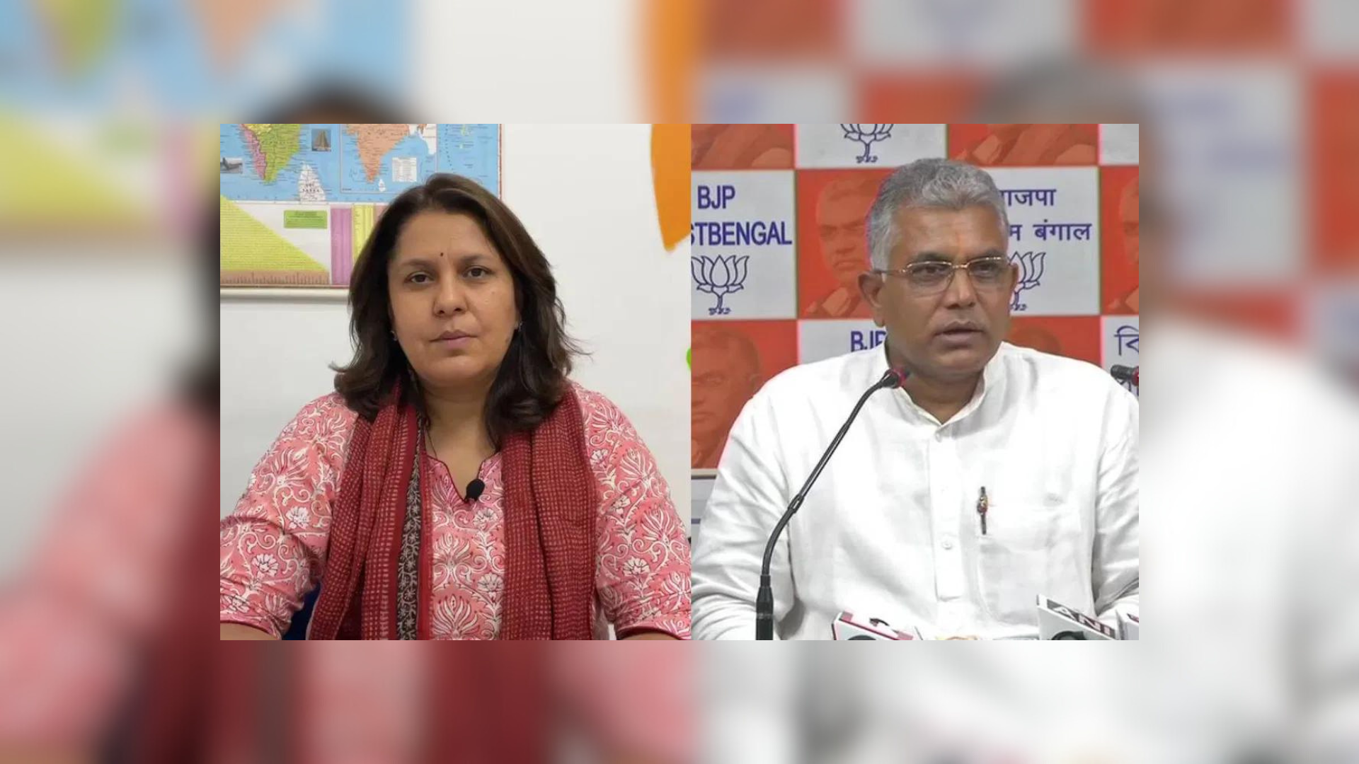 Show-Cause Notice By EC:  BJP Leader Dilip Ghosh And Congress Leader Supriya Shrinate Face Heat For Derogatory Remarks Against Women