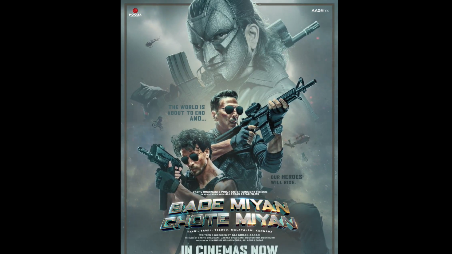 Akshay Kumar And Tiger Shroff’s ‘Bade Miyan Chote Miyan’ Roars Into Theaters