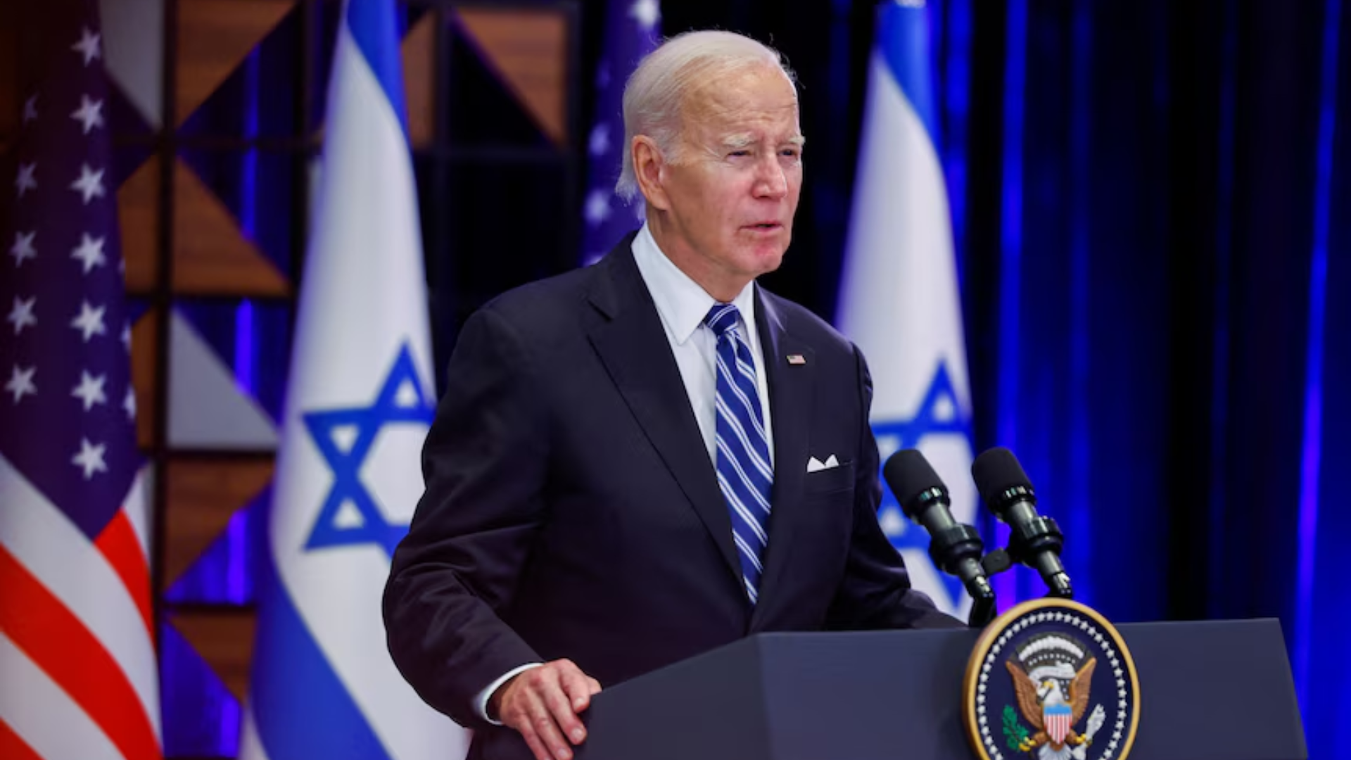 Biden Pledges Unwavering Backing For Israel Amidst Iranian Drone Strikes