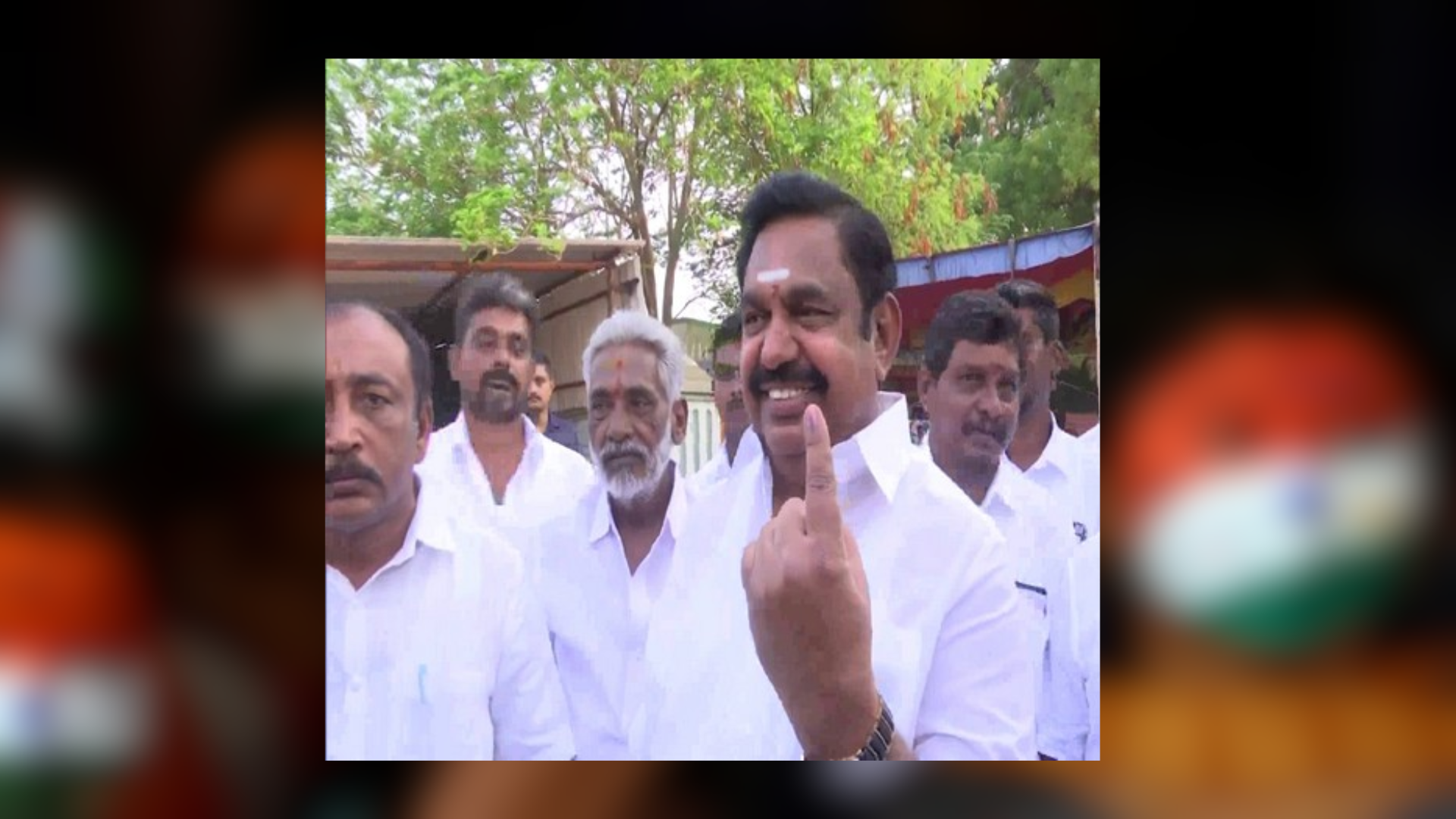 Lok Sabha Elections 2024 : Former Tamil Nadu Chief Minister Edappadi K Palaniswami Votes In Salem