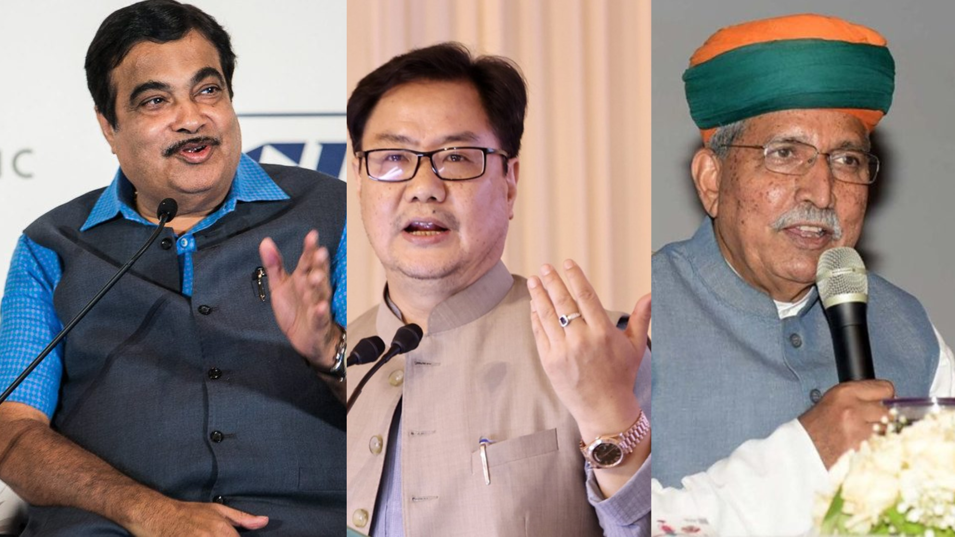 Nine Union Ministers, Including Gadkari and Rijiju, Face Electoral Test