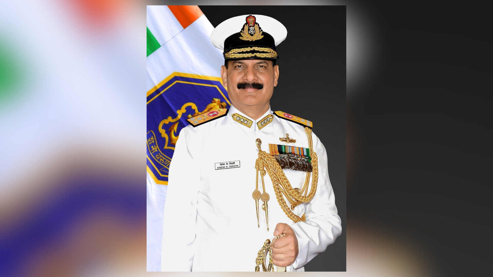 Vice Admiral Dinesh K Tripathi Set To Take Over The Role Of Chief Of Naval Staff : Today