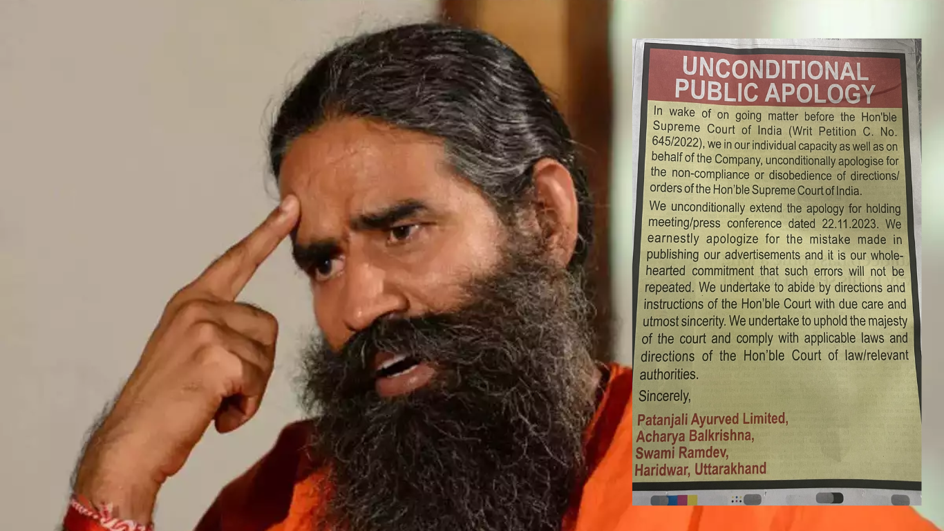 ‘Unconditional Public Apology’: Patanjali In Supreme Court Over Ad vs Apology