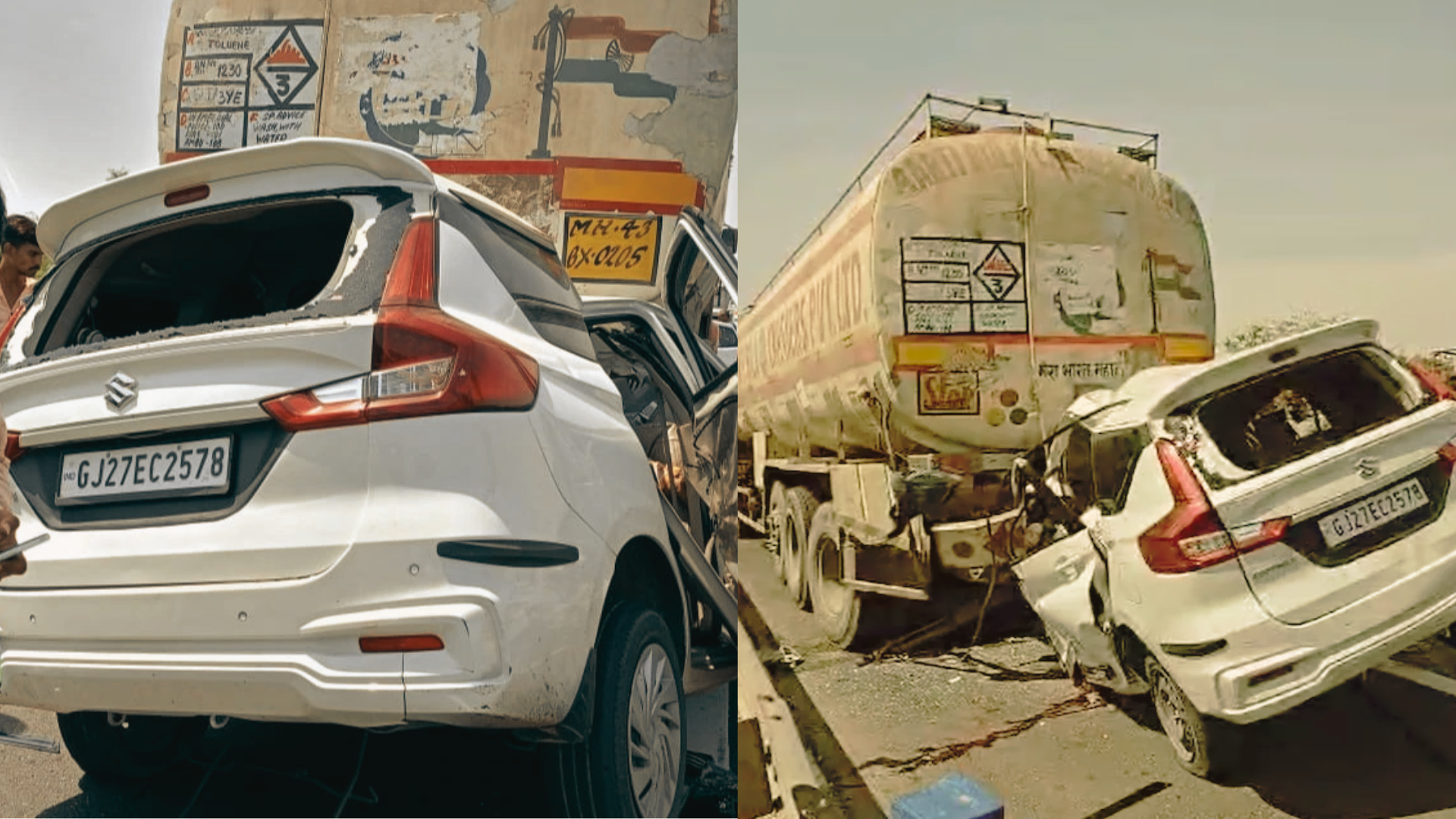 Car Collides With Truck On Ahmedabad-Vadodara Expressway, Resulting In 10 Fatalities