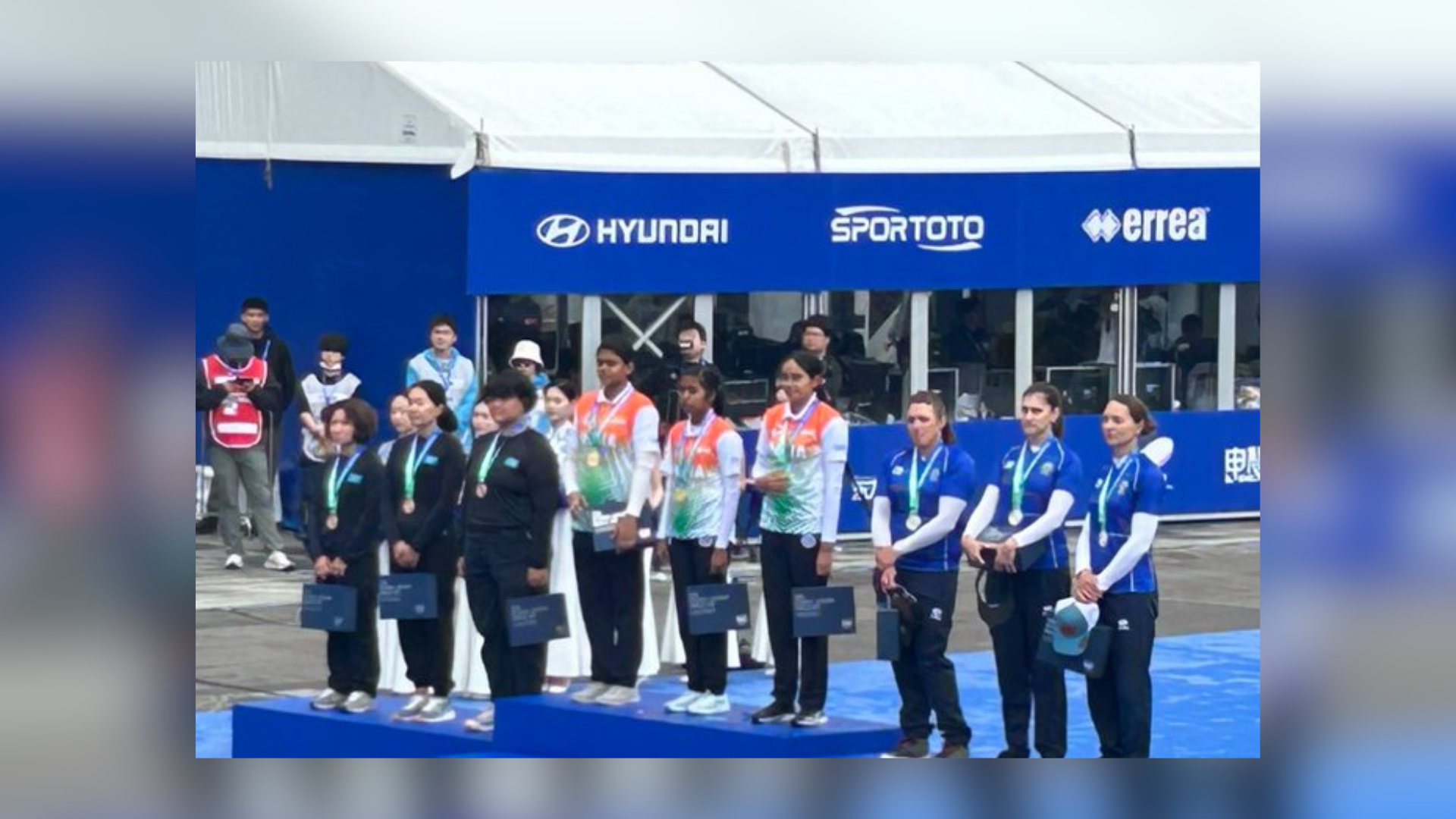 Team India Achieves Hat-Trick Of Gold Medals, Dominates Compound Division In Archery World Cup