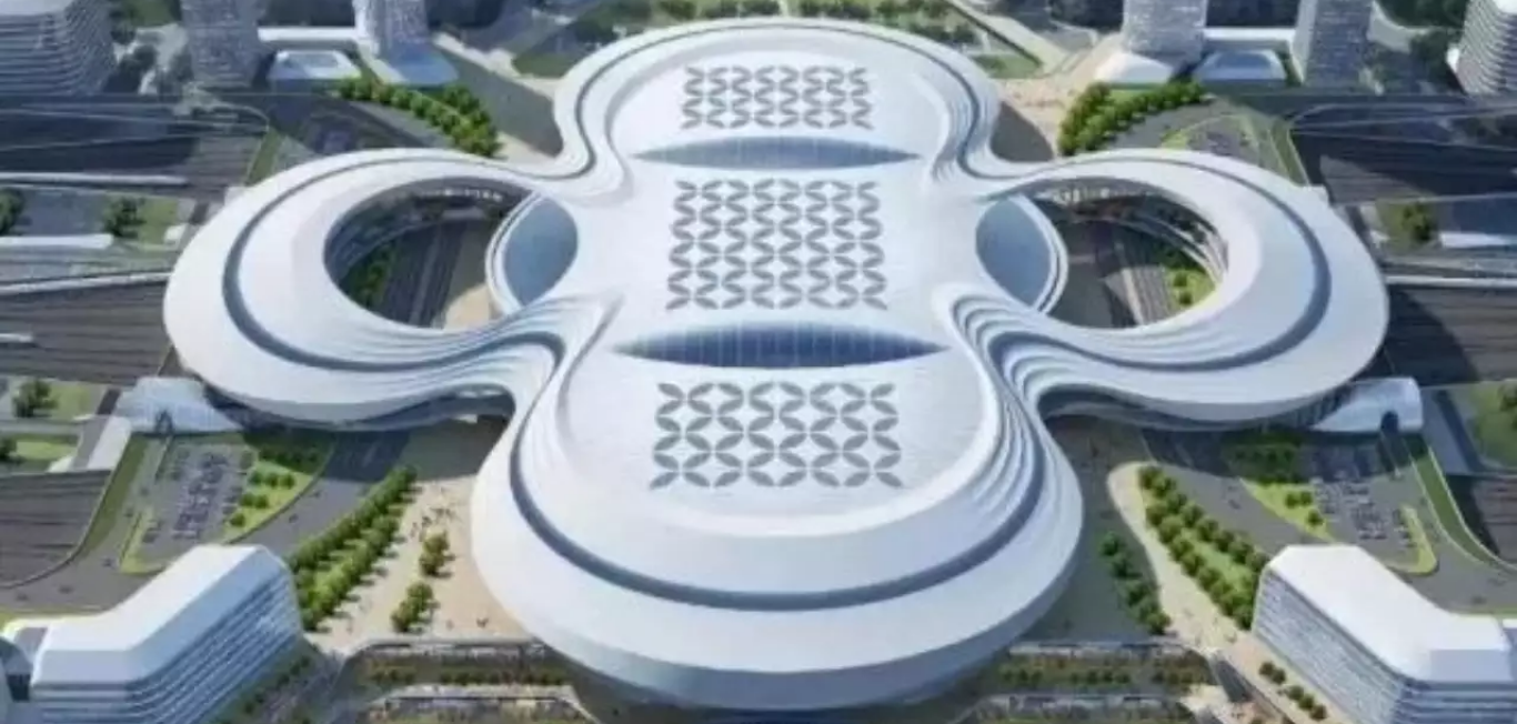 Nanjing Train Station Design Sparks Social Media Uproar Over Resemblance With Sanitary Pads