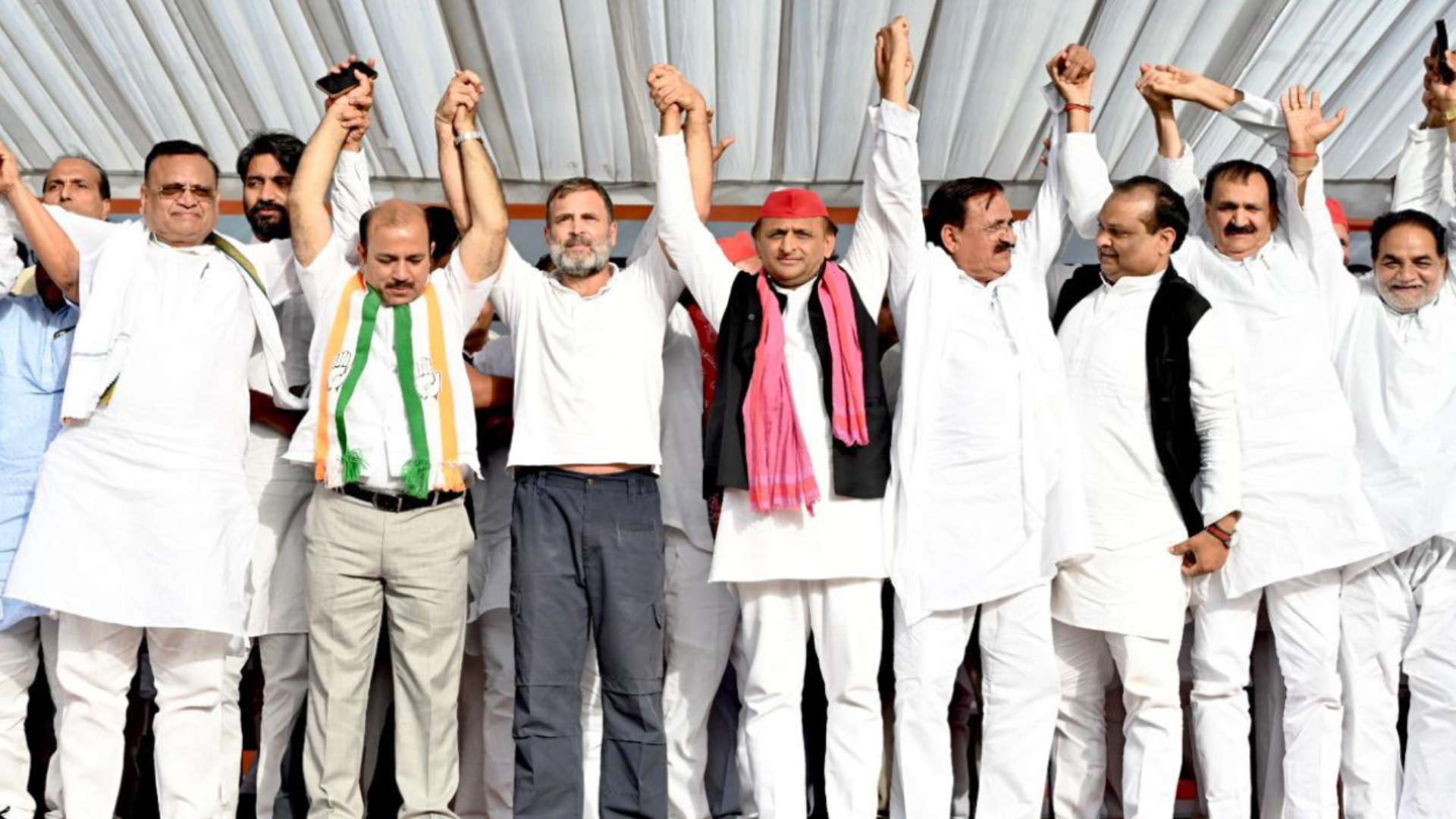 Lok Sabha elections 2024: Akhilesh, Rahul Vow At First Joint UP Rally